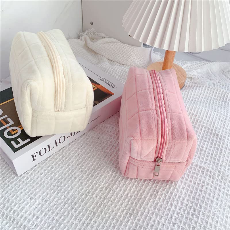 XPONNI Small Cosmetic Bag Cute Makeup Bag Y2k Accessories Aesthetic Make Up Bag Y2k Purse Cosmetic Bag for Purse