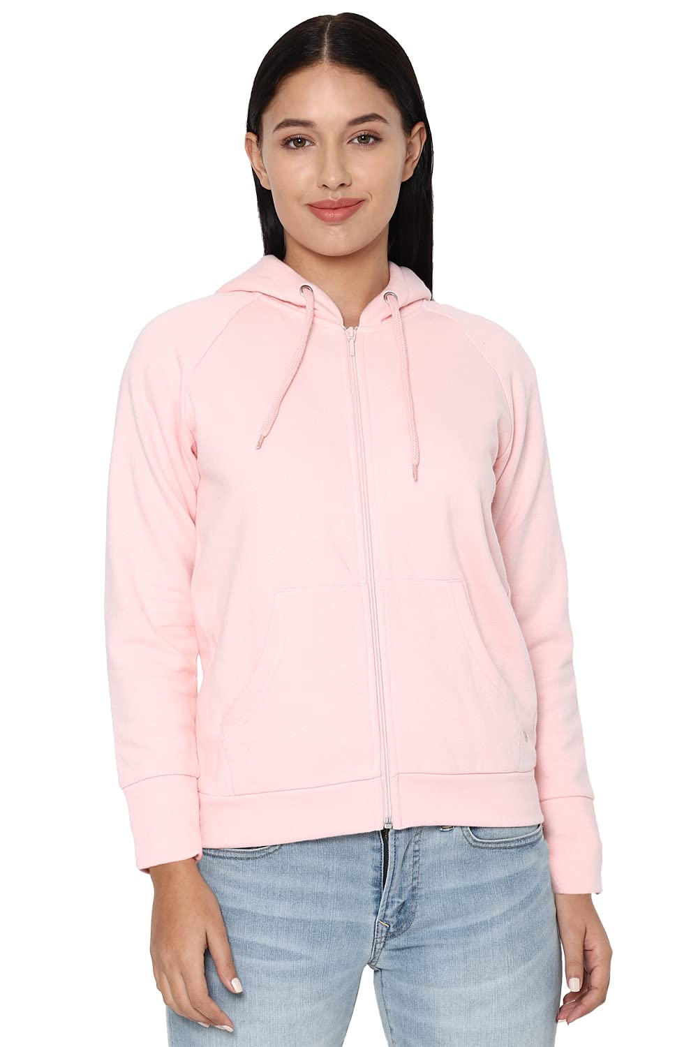 Allen Solly Women Solid Hoodie