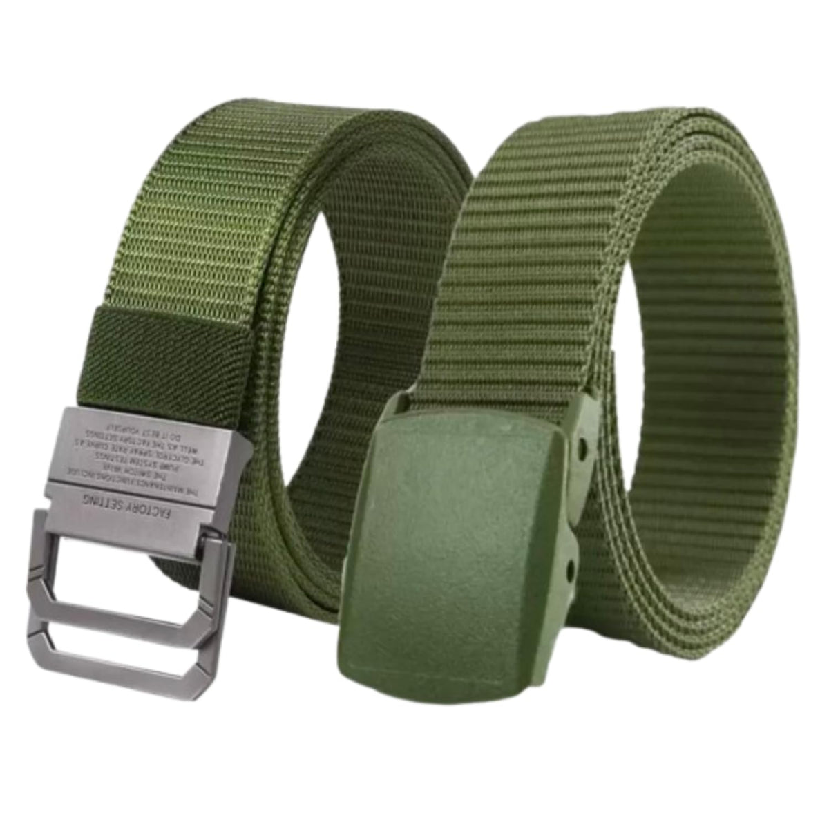 Niddleman Nylon Woven Fabric Belt For Men Adjustable Free Size Fits120 30