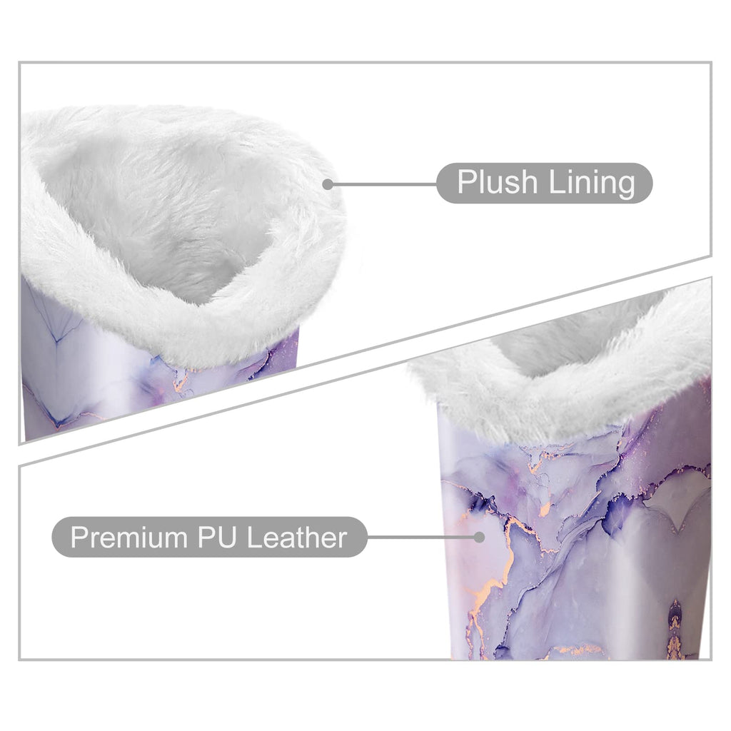 Fintie Plush Lined Eyeglasses Holder, Glasses Stand Case, Anti-scratch Glasses Storage Organizer for Desk, Nightstand, Office, L