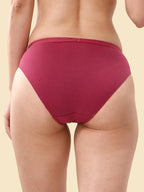 Lyra Lux WomenS Pattern/Solid Cotton Panty (Pack Of 4)