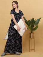 Sweet Dreams Women Printed Night Dress