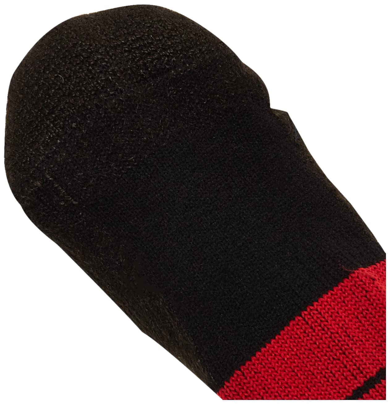 Thorlos Mens 84 N Max Cushion Running Low Cut Athletic-socks, Black/Red, Medium US