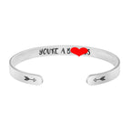 Women Gifts Funny Inspirational Bracelets for Women Wife Sister Best Best Friend Friendship BFF Cuff Birthday Christmas Jewelry