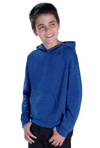 Youth Pullover Fleece Hoodie - BLAcK - XS(D0102H7MBU8)