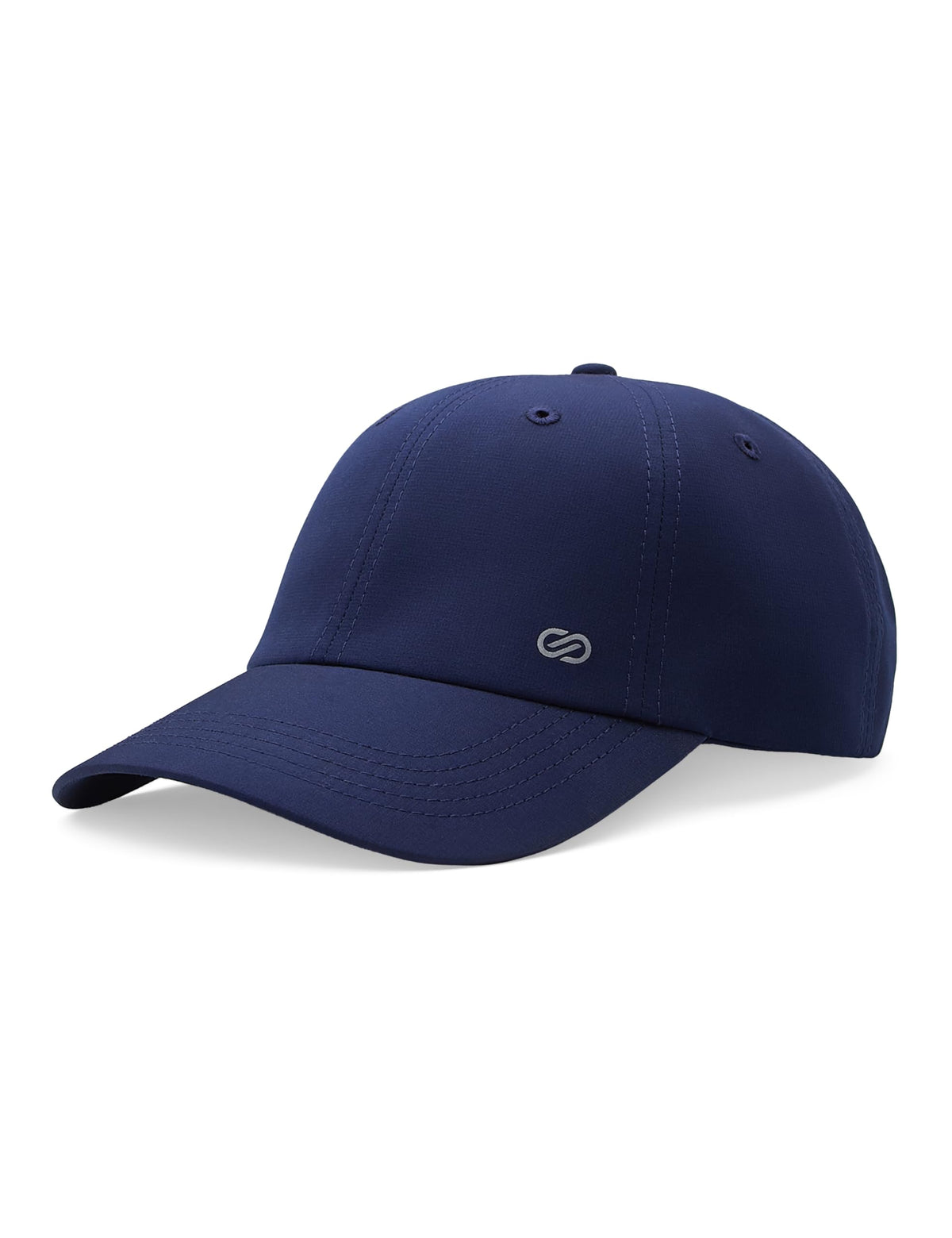 Amazon Brand  Symbol MenS Active/Sportswear Performance Caps | 100% Polyester | Adjustable Velcro Closure | Unisex, Navy