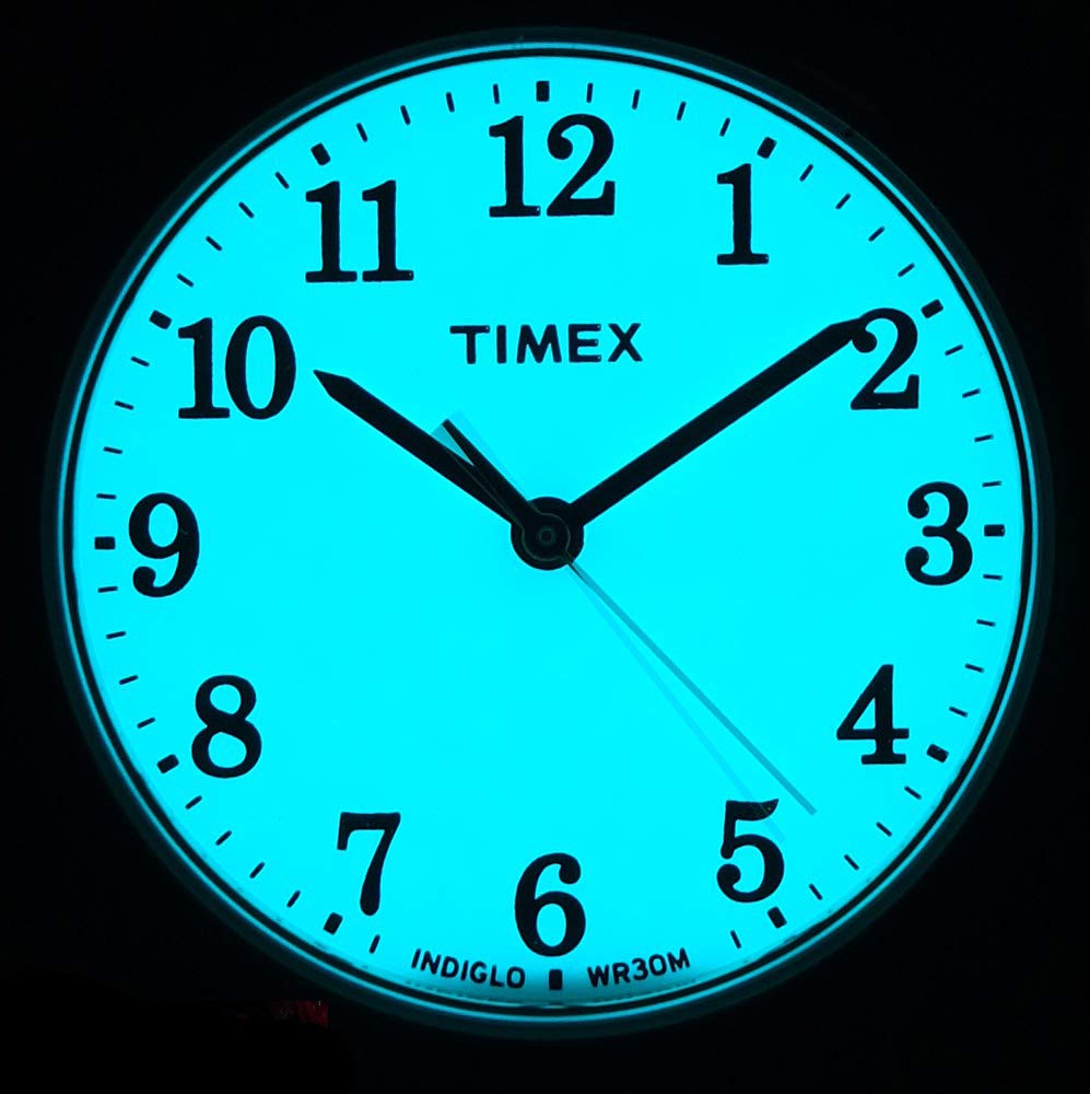 Timex Women's Easy Reader 38mm Watch - Gold-Tone Case Cream Dial with Brown & Pink Leather Strap