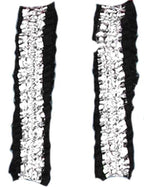 Forum Novelties Silver and Black Garter/Armband