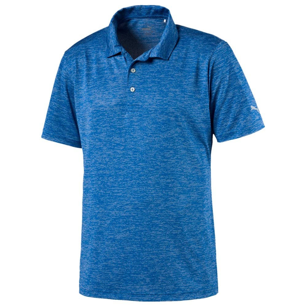 Mens Icon Heather Polo - PUMA BLAcK - M(D0102H7Y4MX)
