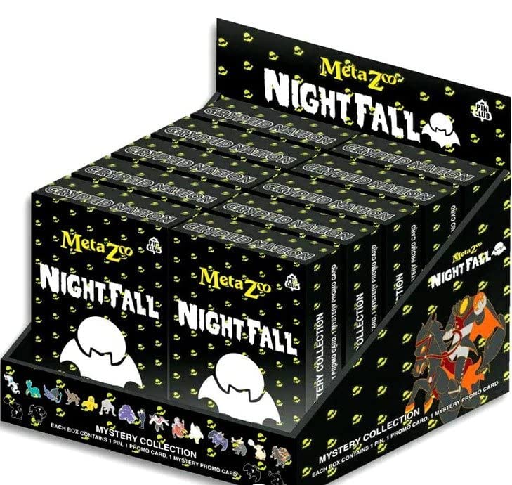 MetaZoo CCG: Nightfall Mystery Collection Pin Box (2nd Edition)
