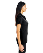 crownLux Performanceadies Plaited Polo - gRAPHITE - XS(D0102H7N9TJ)