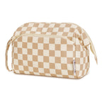 Narwey Large Women Makeup Bag Wide-open Make up Bag Travel Cosmetic Organizer Toiletry Bag for Cosmetics Toiletries Accessories 