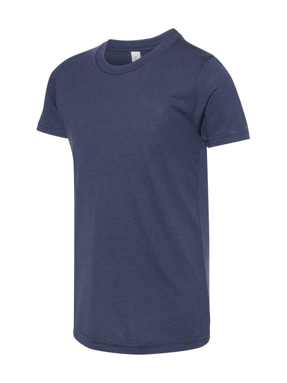 Youth Triblend Short-Sleeve T-Shirt - BLUE TRIBLEND - M(D0102H7W6D8)