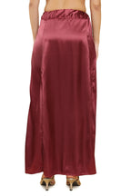 Soch Maroon Satin Petticoat