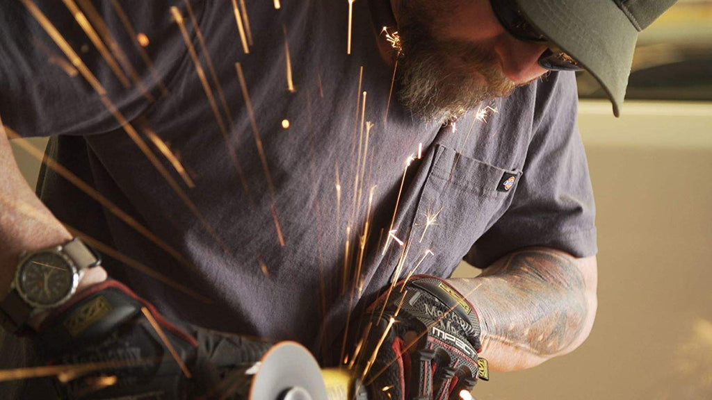 Dickies mens Heavyweight Crew Neck Short Sleeve Tee Big-tall T Shirt, Black, 3X-Large Big Tall US