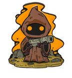 STAR WARS OFFICIAL Jawa Pin, Exclusive Art Design By Derek Laufman, Star Wars Series Collectors Pins
