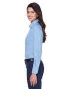 Ladies crown Woven collectioningham check - SILVER - S(D0102H7YPHT)