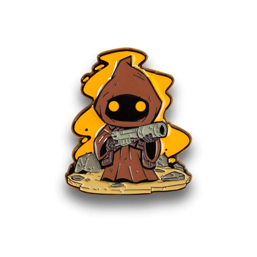 STAR WARS OFFICIAL Jawa Pin, Exclusive Art Design By Derek Laufman, Star Wars Series Collectors Pins