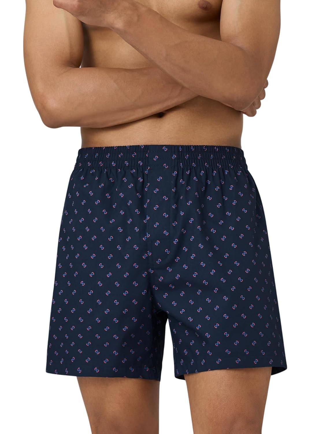 Lymio MenS Cotton Printed Boxer Casual | Underwear | Half Short Pant-Regular Fit With Back Pocket | Available In Combo Pack Of