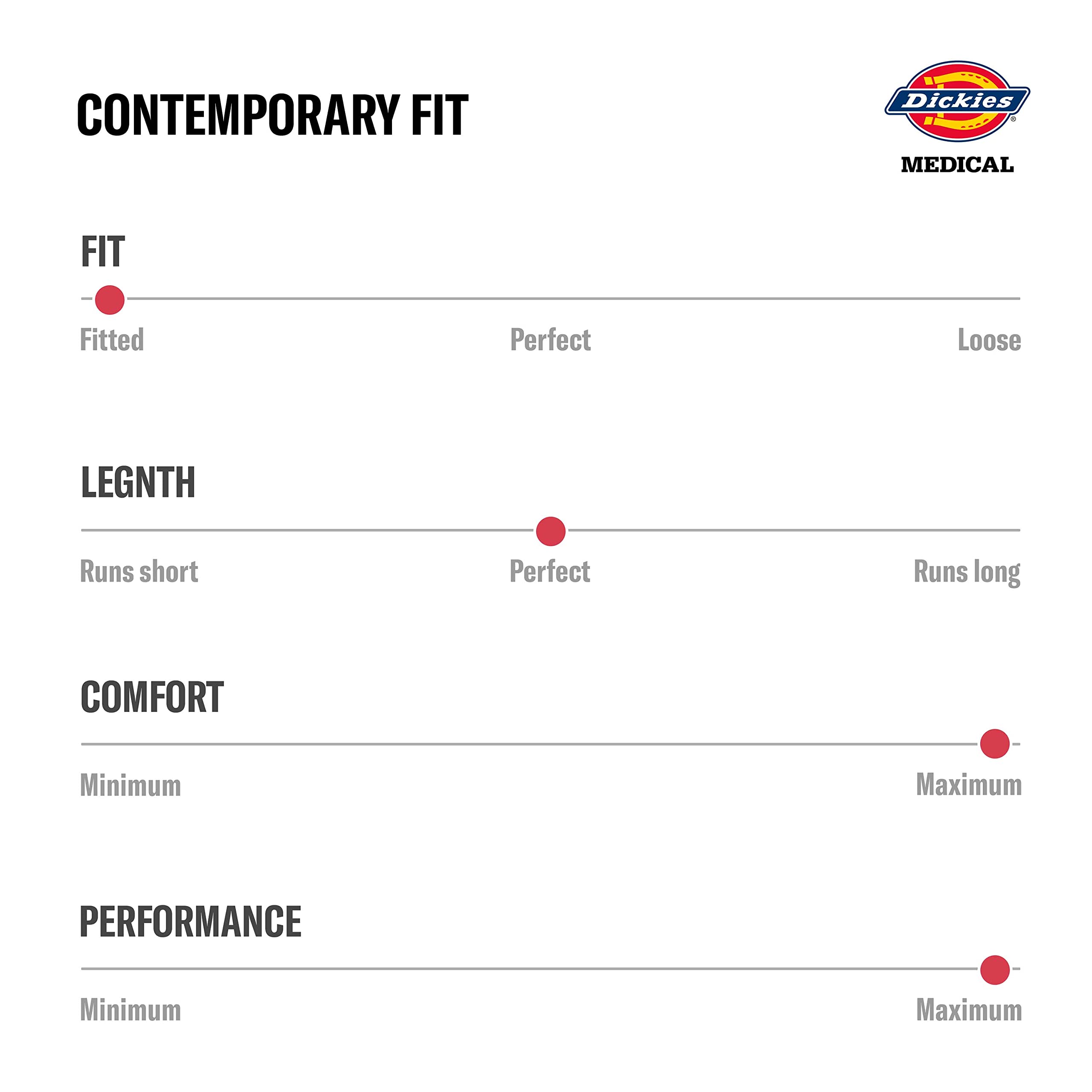 Dickies womens Signature V-neck Top With Multiple Patch Pockets medical scrubs shirts, Hunter, X-Large US