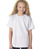 Youth 61 oz 100 % cotton T-Shirt - WHITE - XS(D0102H7MHLT)