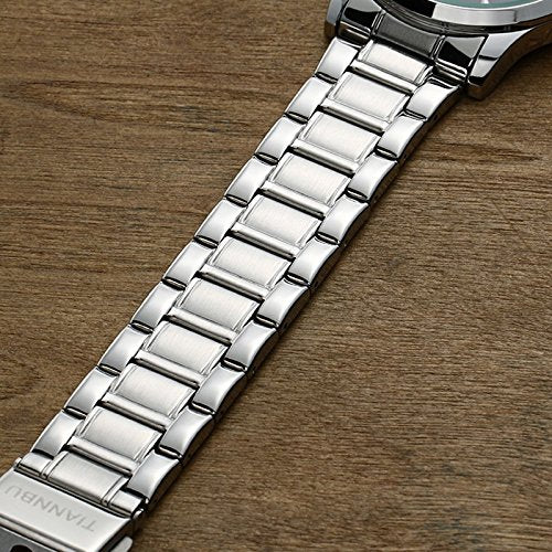 DREAMING Q&P Valentine's Romantic Stainless Steel His and Hers Wrist Watches,fq-102 Gifts Set for Lovers,Black Color 2 Pieces