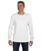 Unisex 61 oz Tagless Long-Sleeve T-Shirt - ASH - S(D0102H7K3F8)
