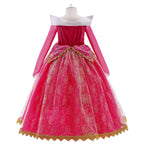 Dressy Daisy Beauty Princess Costume Dress Up for Little Girls Halloween Birthday Party Fancy Ball Gown Size 5T 6