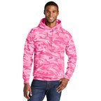 Port & Company Fleece Camo Pullover Hooded Sweatshirt