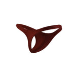 Joe Snyder Polyester Thong -Large-Red