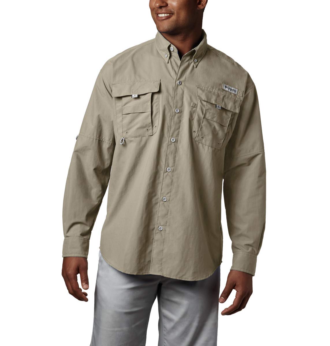 Mens BahamaII Long-Sleeve Shirt - WHITE - 3XL(D0102H7821P)
