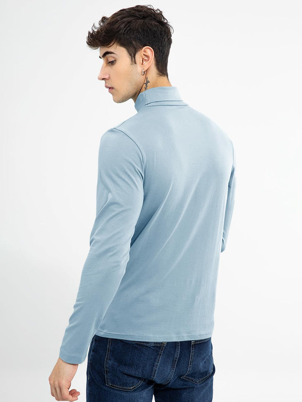 Noble Monk Mens Round Neck Printed T-Shirt |Drop Shoulder Oversized Tshirt | Loose Fit Tshirt For Men