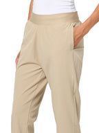 Under Armour Womens Armoursport Woven Pants, (299) City Khaki / / White, Small