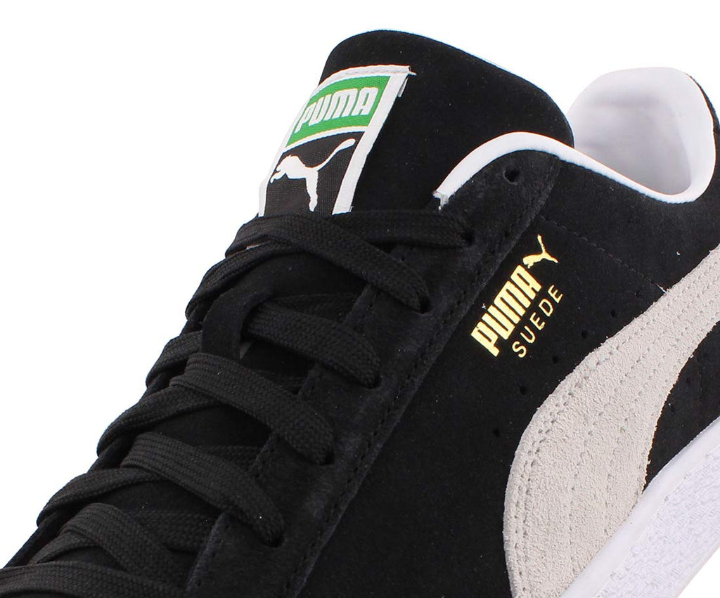 PUMA Suede Classic XXI Alternate Closure (Toddler) Black White 5 Toddler M