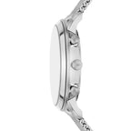 Fossil Men's Neutra Gift Set Chronograph Stainless Steel Watch, Color: Silver Mesh Bracelet Set (Model: FS6020SET)