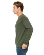 Unisex Drop Shoulder Fleece - WHITE - XS(D0102H7WSFT)