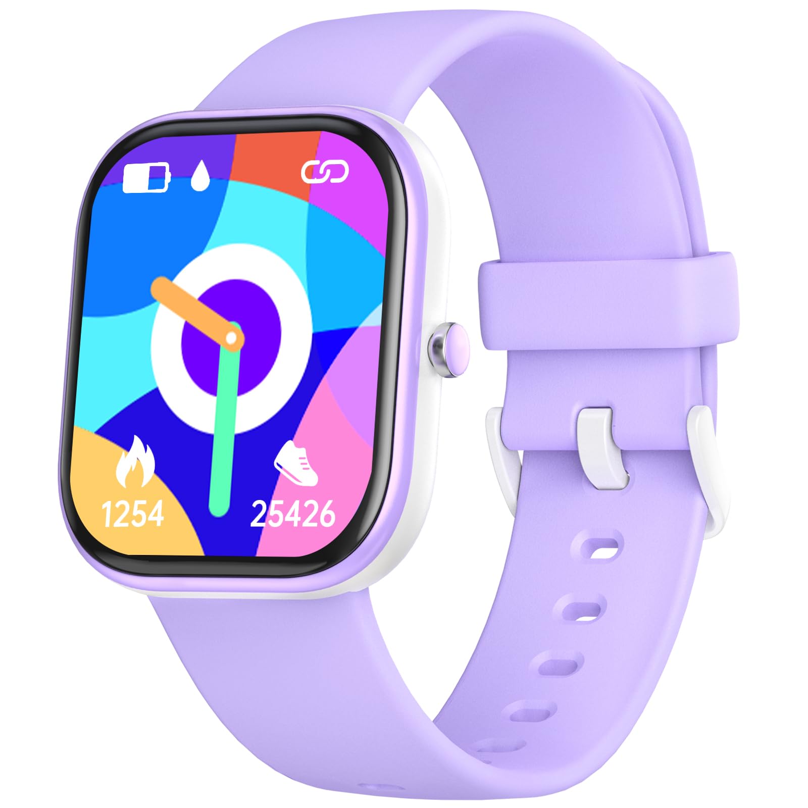 YOUSOKU Fitness Tracker Watch for Kids, IP68 Waterproof Kids Smart Watch with 1.5 DIY Dials 19 Sport Modes, Pedometers, Heart Ra
