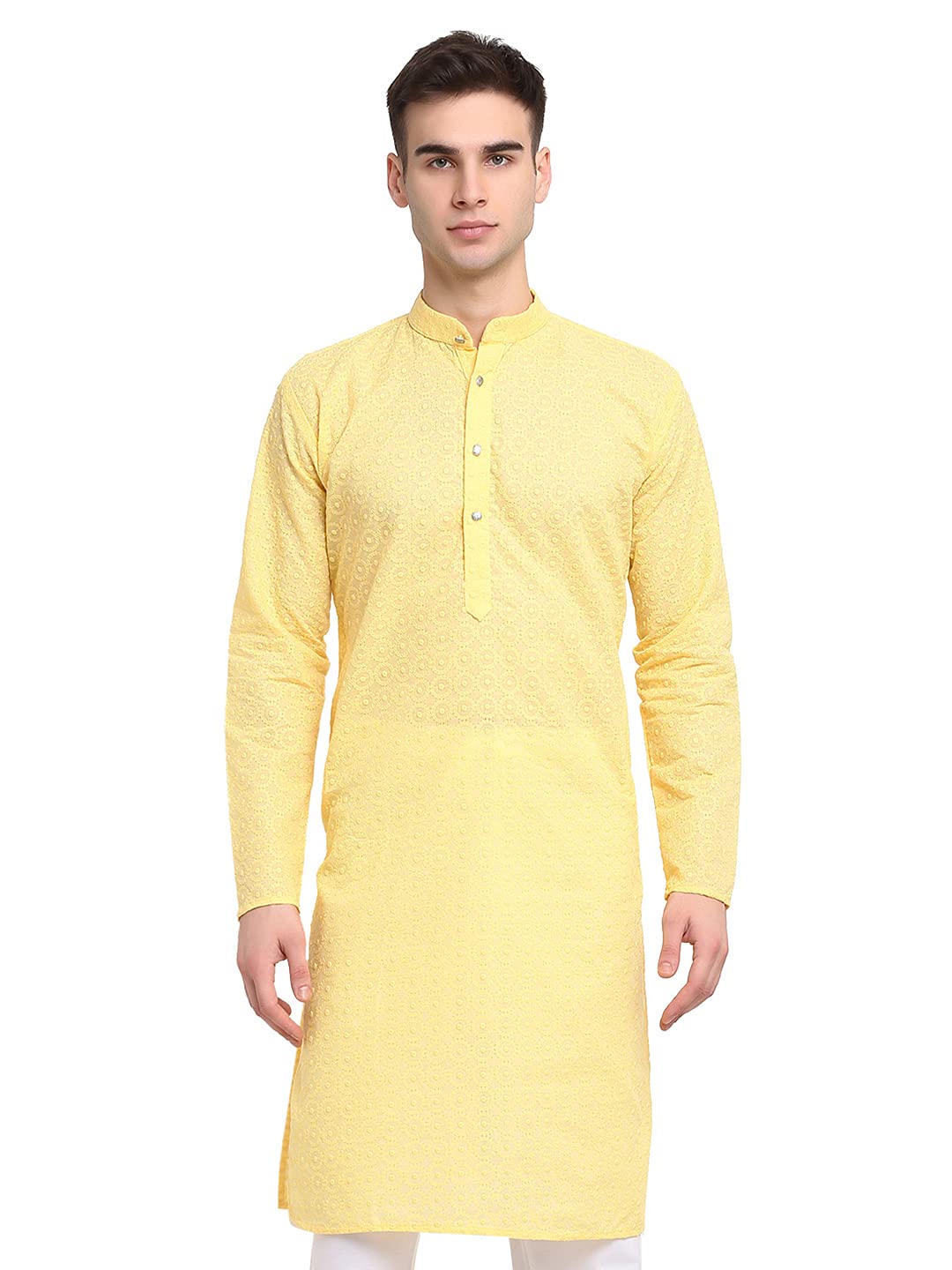 Jompers Mens & Self Design Kurta