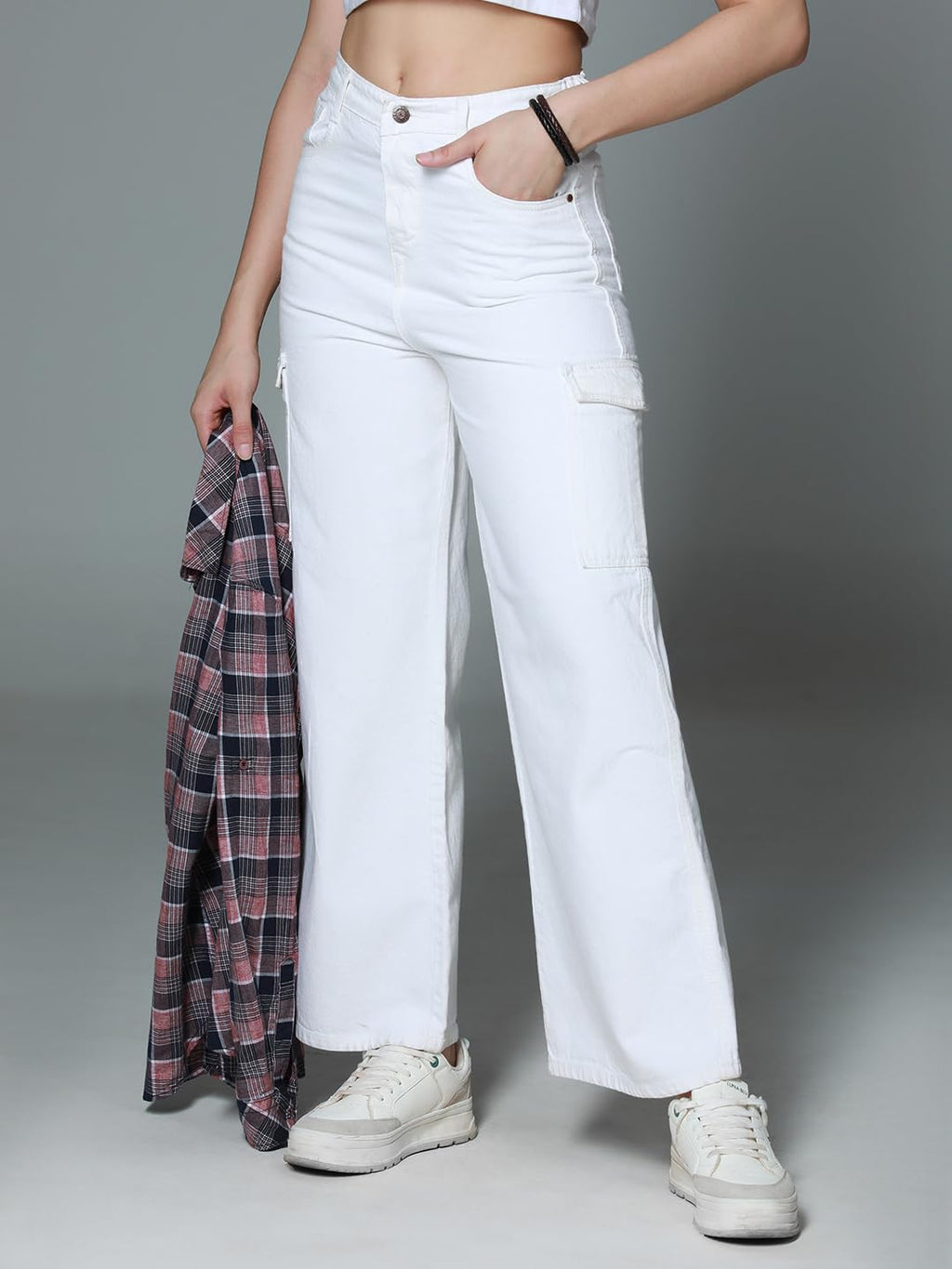 High Star WomenS Regular Jeans (Hswjns2402_Grey