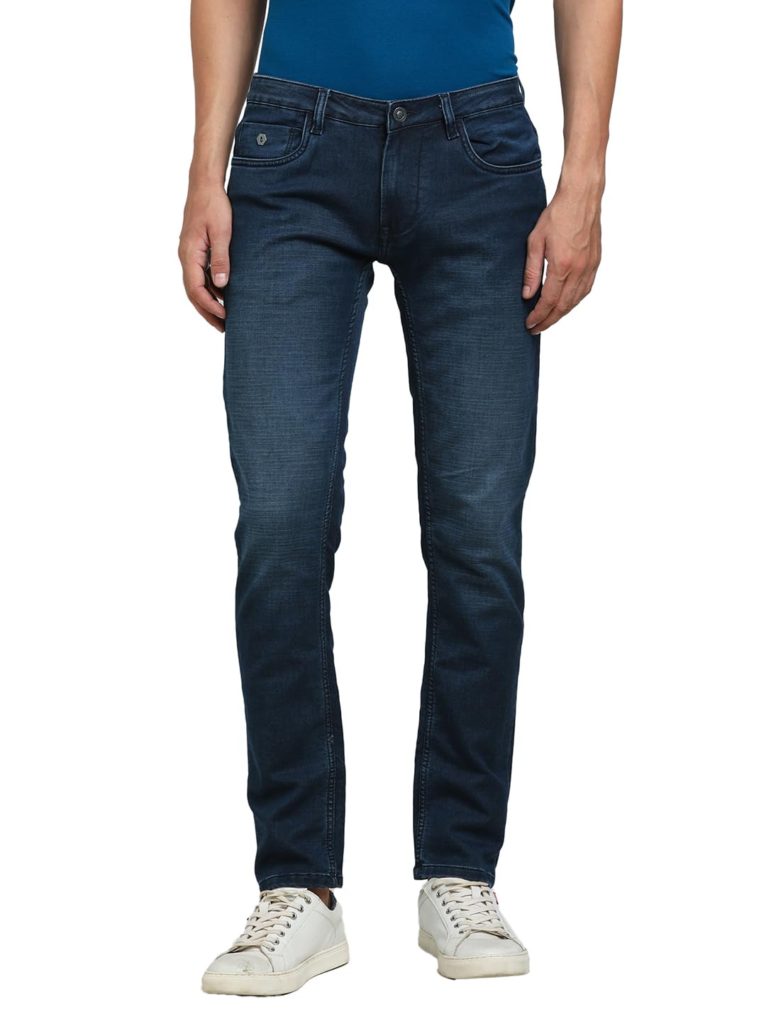 Turtle Men Cotton Stretch Narrow Fit Green Jeans