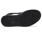 PUMA Rebound Layup Mid Hook and Loop Sneaker, White Black-Galactic Gray, 11 US Unisex Little Kid
