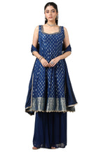 Soch Women Brocade Woven Design Suit Set with Mirror and Cutdana