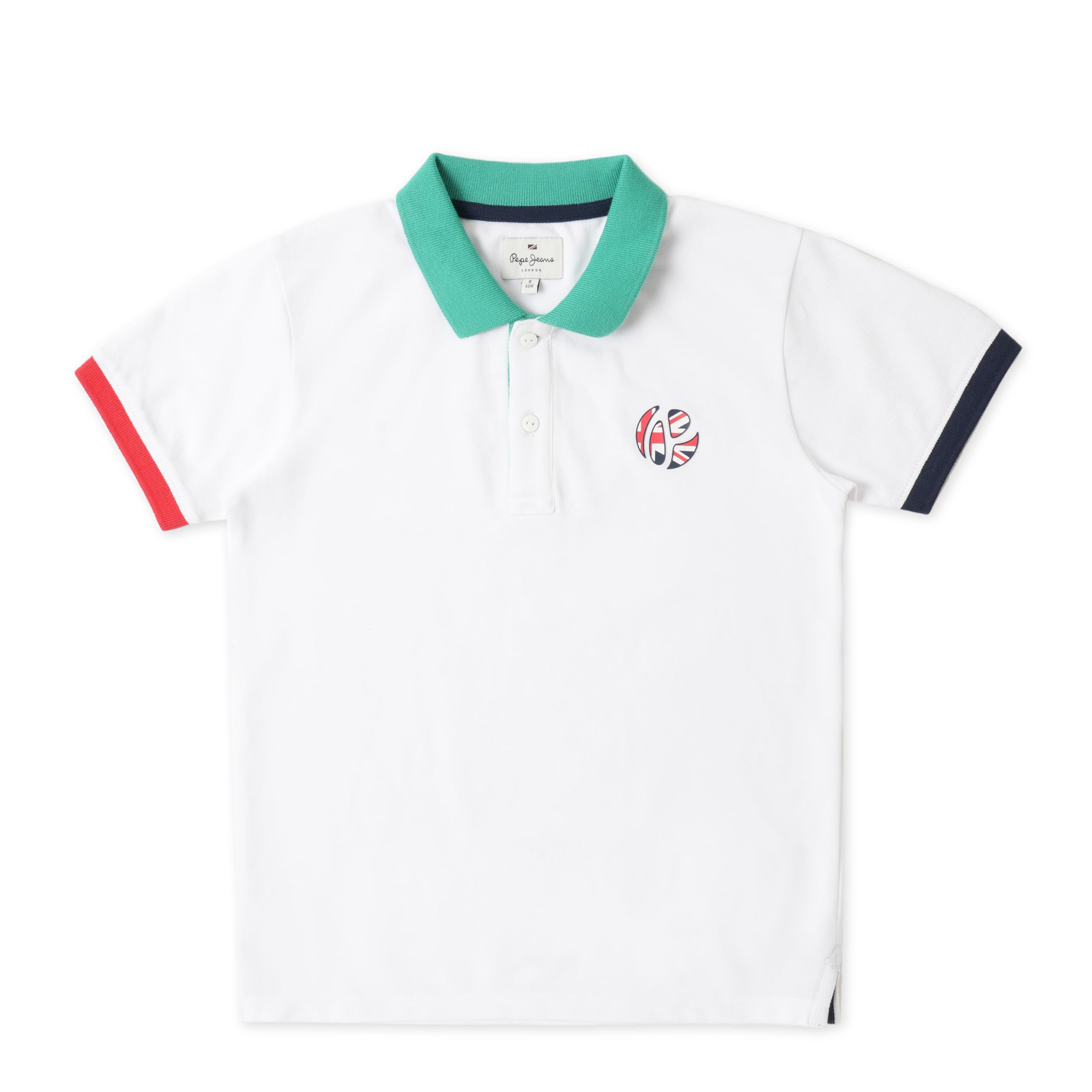 Pepe Jeans BoyS Regular Fit T-Shirt (Pb54087180010_White