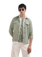 The Indian Garage Co Mens Regular Fit Textured Cutaway Collar Full Sleeves Sweater
