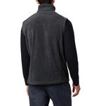 columbia Mens Steens Mountain Vest, charcoal Heather, XX-Large