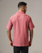 Leriya Fashion MenS Regular Fit Shirt (Lf-Ms-6139_Pink