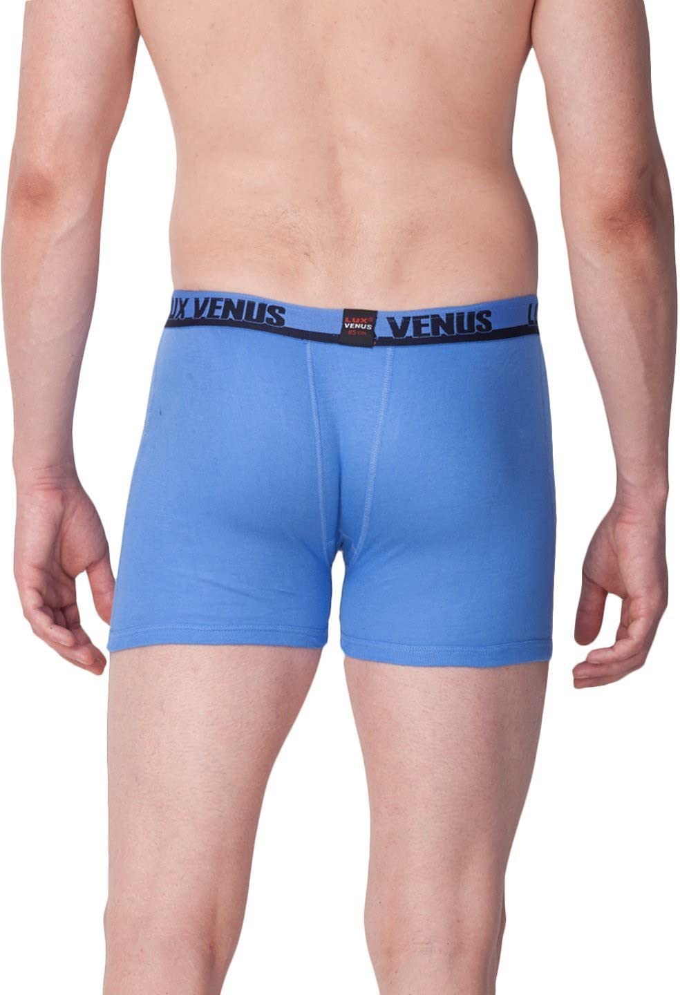 Lux Venus Cotton Assorted Solid/Plain MenS Trunk - Pack Of 5 (Vns-Fcd-Assorted)