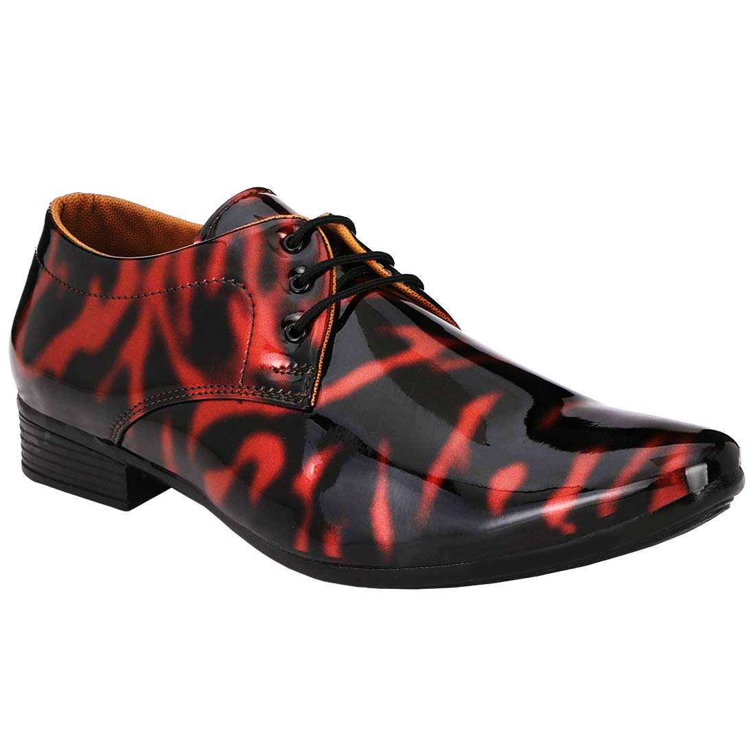 Vitoria Mens Synthetic Leather LaceUp Formal Shoes for Mens and Boys/Office Shoes/Suit Shoes/Dress Shoes/Party Shoes Multicol 10