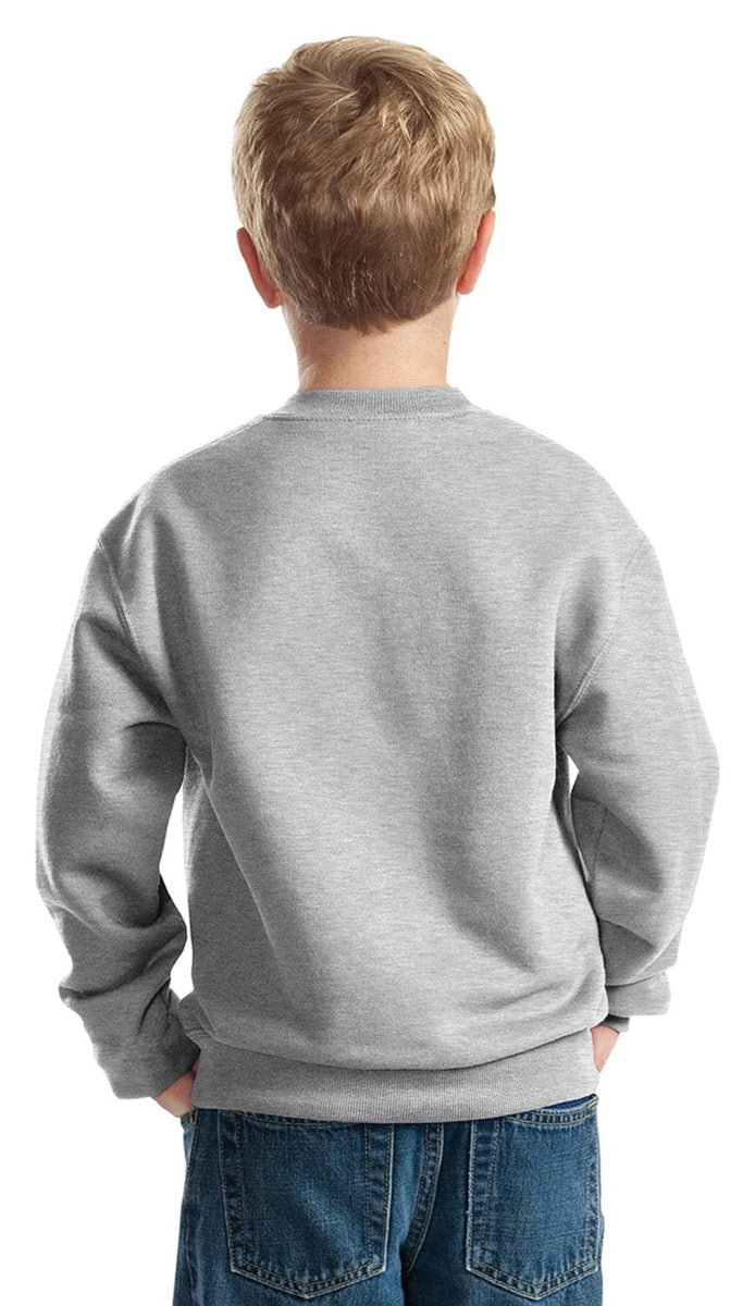 Youth NuBlend Fleece crew - BLAcK - S(D0102HI3YPU)