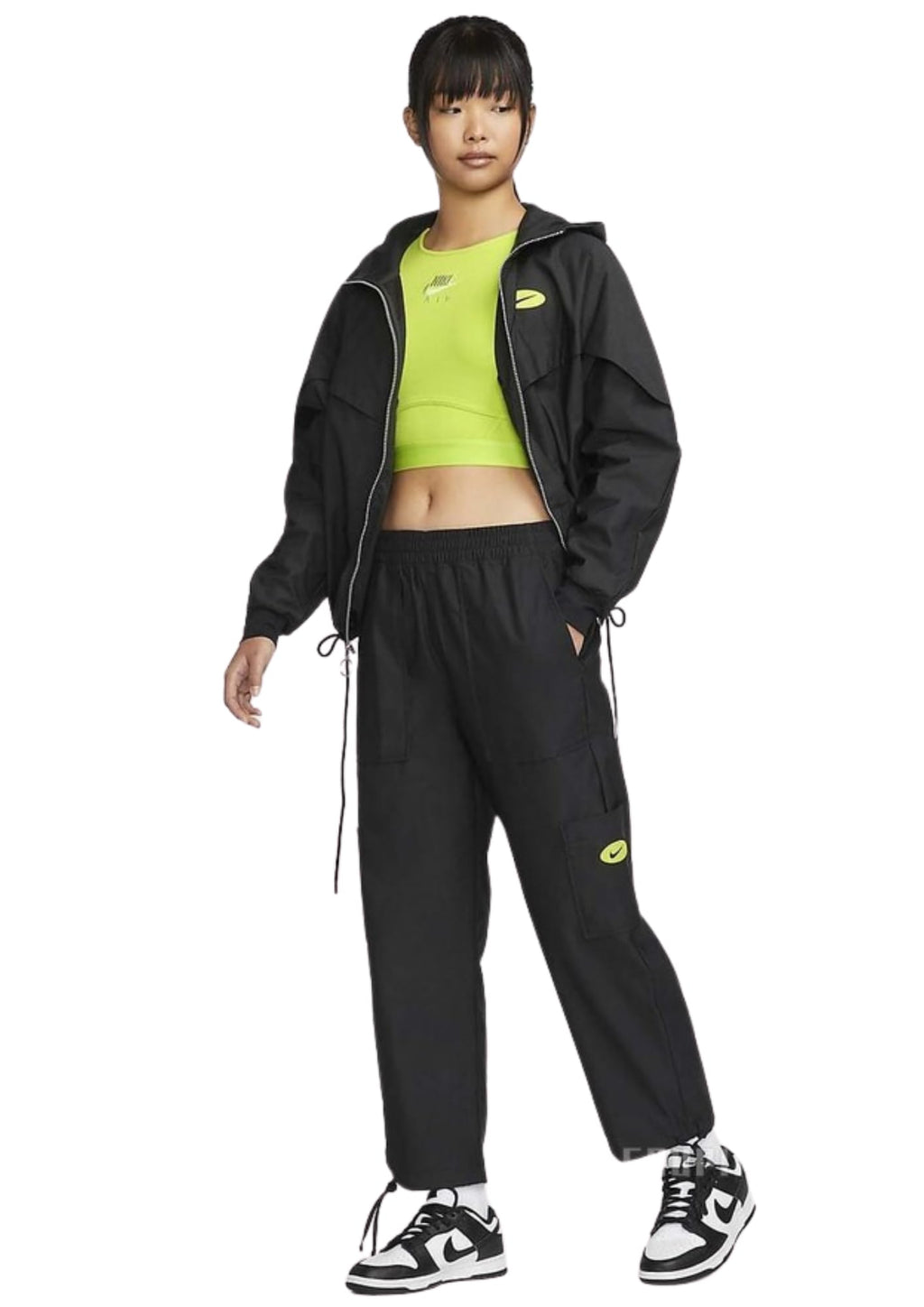 Nike High Rise Nsw Ic Mr Wvn Regular Fit Women Basketball Track Pants